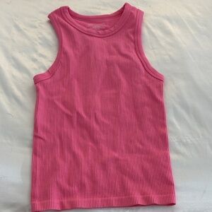 No Boundaries Vibrant Pink Kids Tank Top